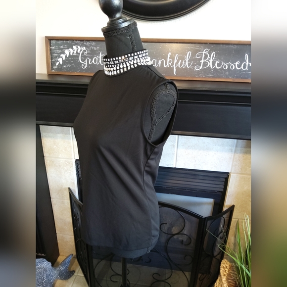 Jason Wu Elegant Black Sleeveless Top - Picture 9 of 10